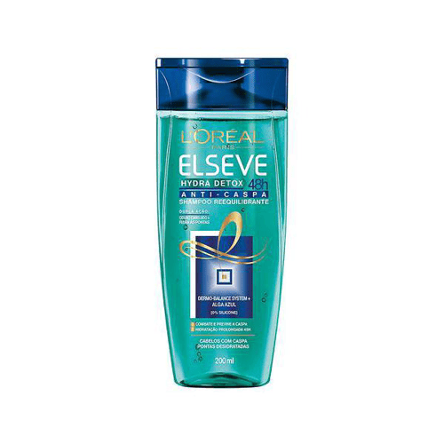 Shampoo Elseve Hydra Detox Anticaspa 200Ml