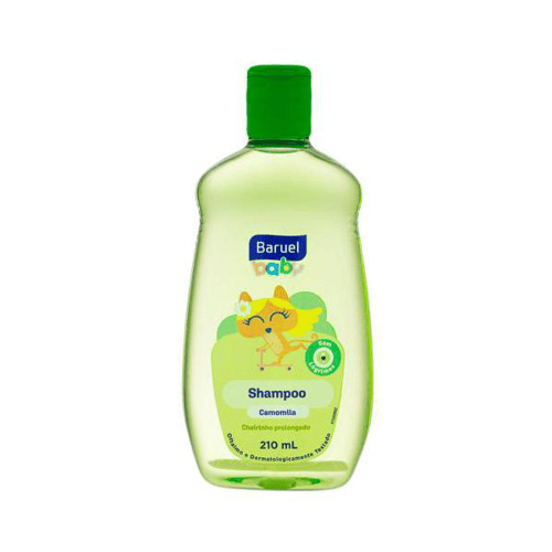 Imagem do produto Shampoo Infantil Baruel Baby Camomila 210Ml