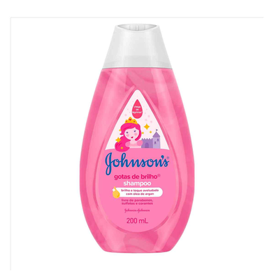 Imagem do produto Shampoo Johnson's Gotas De Brilho 200Ml