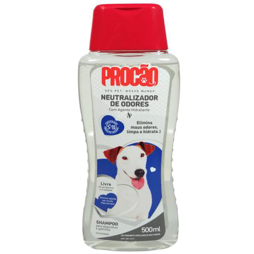 Imagem do produto Shampoo Neutralizador De Odores 500Ml Para Cães E Gatos Procão