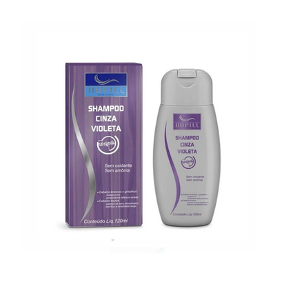 Imagem do produto Shampoo Nupill Cinza Violeta 120Ml