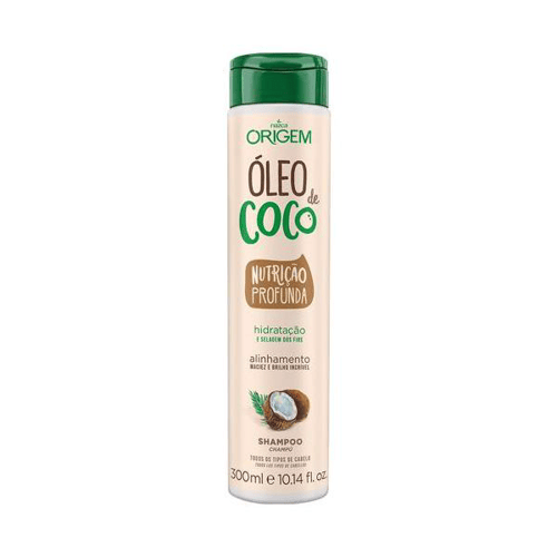 Shampoo Óleo De Coco Origem 300Ml