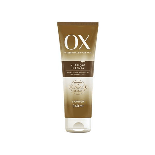 Imagem do produto Shampoo - Ox Oils Nutrição Intensiva Com 240Ml