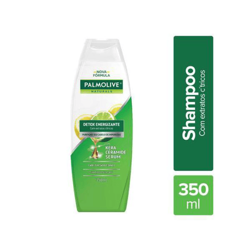 Shampoo Palmolive Naturals Detox Energizante Com 350Ml