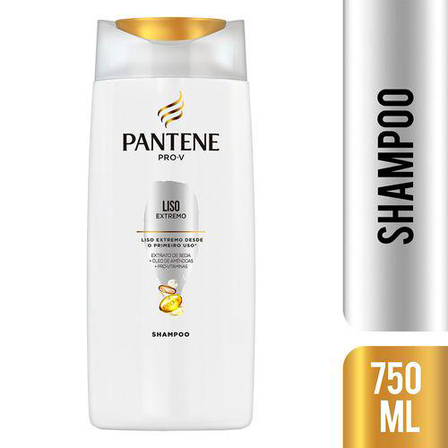 Imagem do produto Shampoo Pantene Liso Extremo Com 750Ml