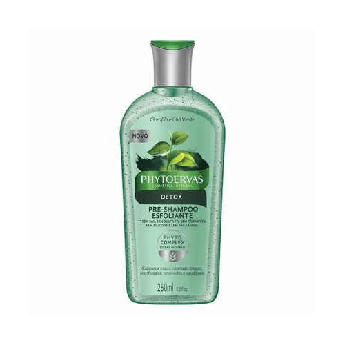 Imagem do produto Shampoo Phytoervas Detox Pré Esfoliante Com 250 Ml