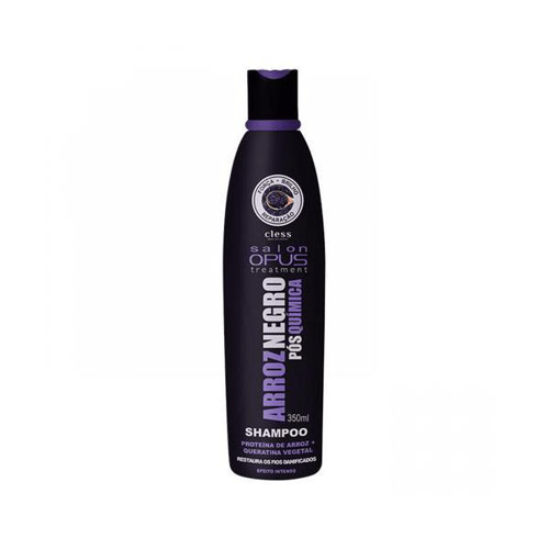 Imagem do produto Shampoo Salon Opus Arroz Negro Pós Química Com 350Ml