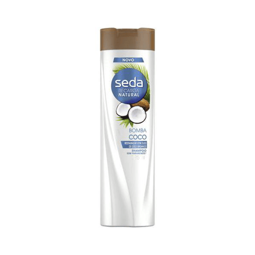 Shampoo Seda Bomba Coco Restauracao Com Oleo De Coco Organico 325Ml