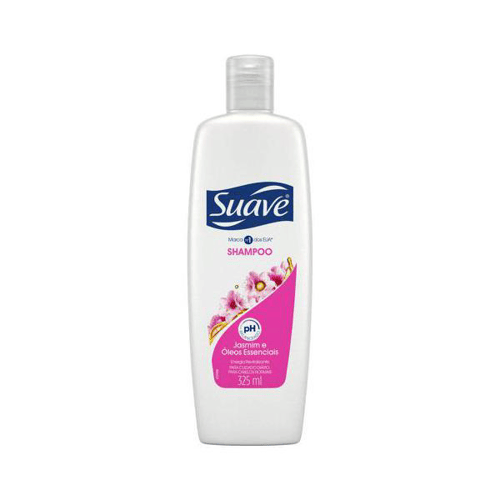 Imagem do produto Shampoo Suave Jasmim E Óleos Essenciais Com 325Ml