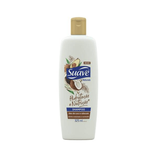 Imagem do produto Shampoo Suave Naturals Hidratação E Nutrição Óleo De Coco Abacate 325Ml