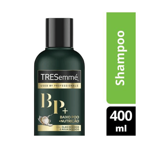 Imagem do produto Shampoo Tresemmé Baixopoo + Nutrição Nutre E Revitaliza 400Ml