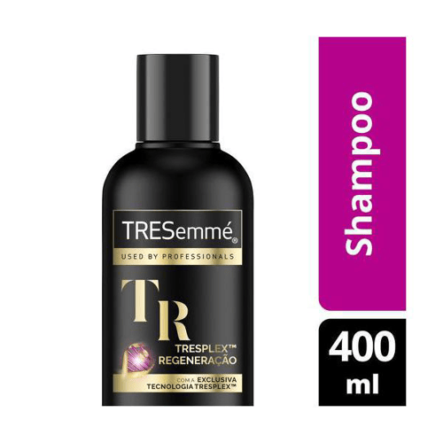Imagem do produto Shampoo Tresemmé Blindagem Platinum 400Ml