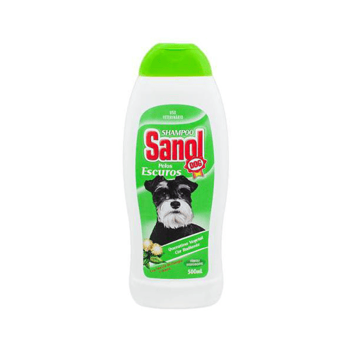 Shampoo Veterinário Sanol Dog Pelos Escuros