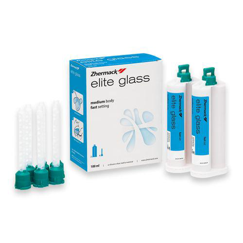 Silicone De Adição Elite Glass Com 2X50ml Zhermack