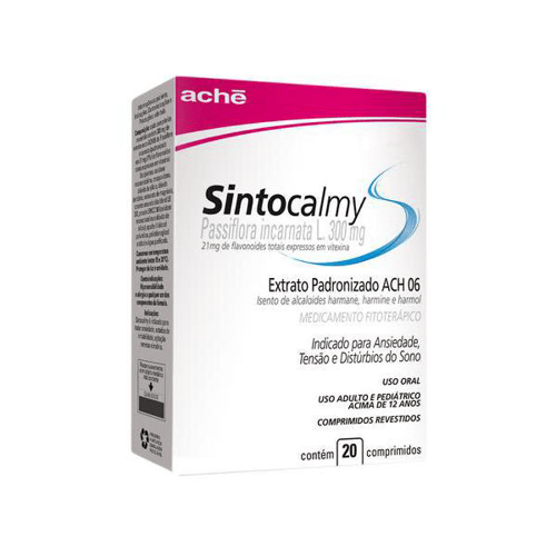 Imagem do produto Sintocalmy - 300Mg 20 Comprimidos