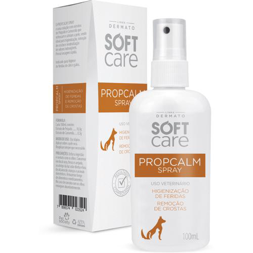 Imagem do produto Soft Care Propcalm Spray Uso Veterinário 100Ml