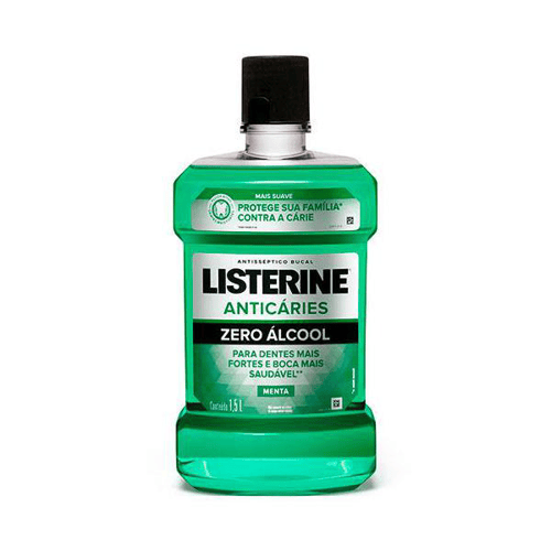 Imagem do produto Solucao Bucal Listerine Anticaries Zero Alcool 1,5L Johnson&Johnson
