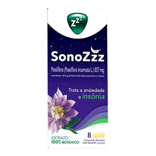 Sonozzz Passiflora 857Mg 8 Comprimidos