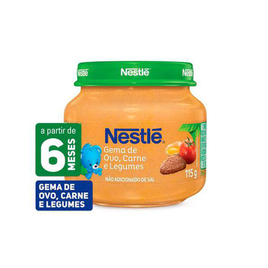 Imagem do produto Sopinha - De Gema De Ovos, Carne E Legurmes 115G Nestle Infantil Etapa 2 Nestle Infantil Etapa 2