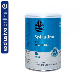 Imagem do produto Spirulina 240 Tablets De 400 Mg Ocean Drop