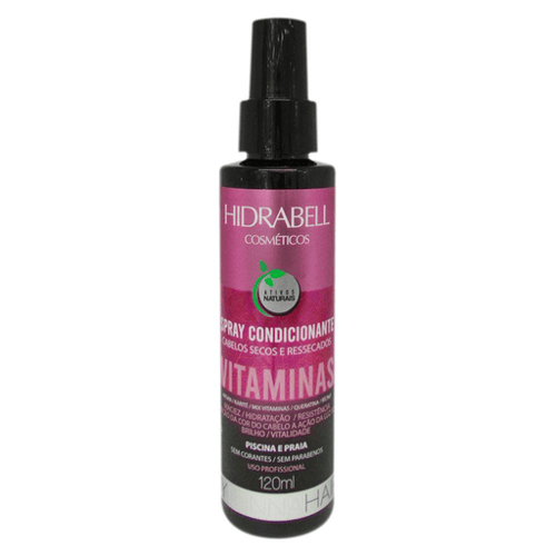 Imagem do produto Spray Condicionante Hidrabell By Lunna Hair Vitaminas 120Ml.