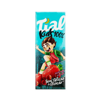 Imagem do produto Suco Tial Kids 100% Morango + Maçã 200Ml