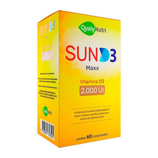 Imagem do produto Sun D3 Maxx 2000Ui 60 Comprimidos