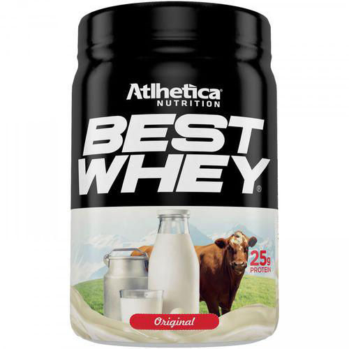 Imagem do produto Suplemento Alimentar Best Whey Original Atlhetica Nutrition Com 900G