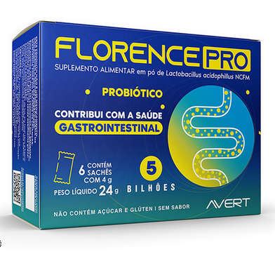 Imagem do produto Suplemento Alimentar Florence Pro 6 Sachês De 4G 6 Sachês