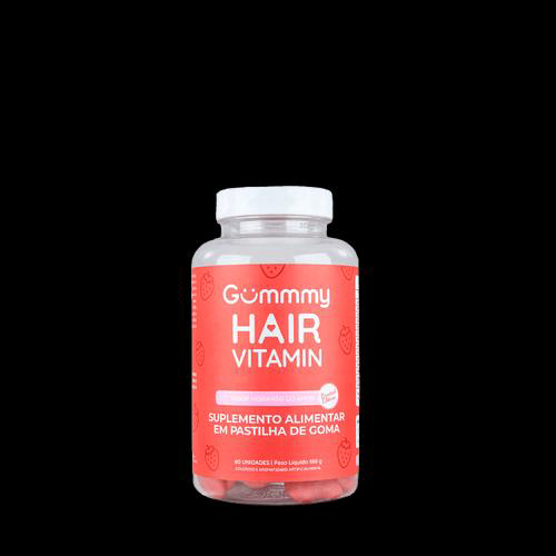 Imagem do produto Suplemento Alimentar Gummy Hair Vitamin Morango Do Amor 60 Gomas 60 Unidades