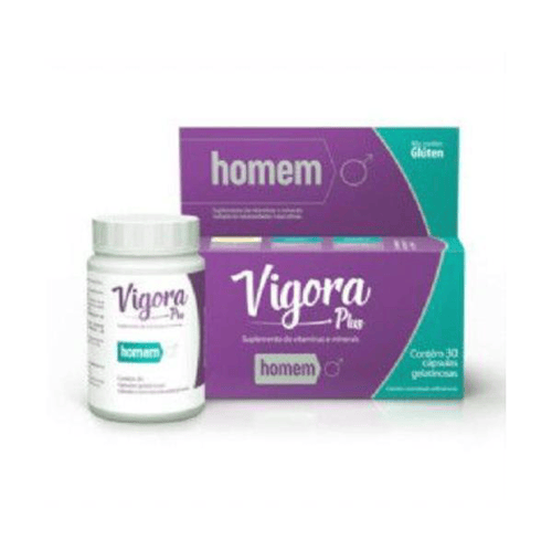 Imagem do produto Suplemento Vitamínico Vigora Plus Cálcio + D3 Homem 60 Cápsulas Prati Donaduzzi 60 Cápsulas Gelatinosas