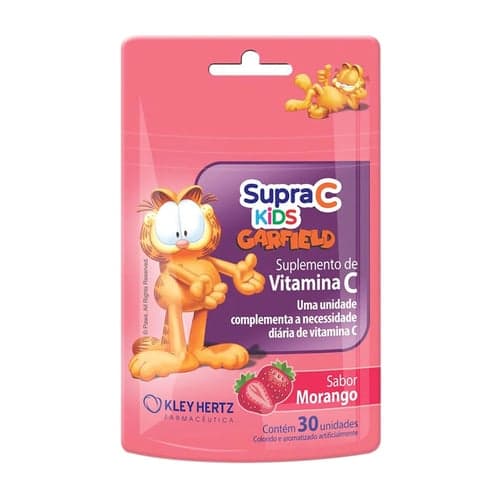 Imagem do produto Supra C Kids 30 Gomas Morango