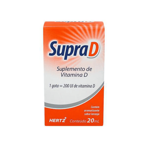 Imagem do produto Supra - D Suplemento De Vitamina D Gotas 20Ml Hertz