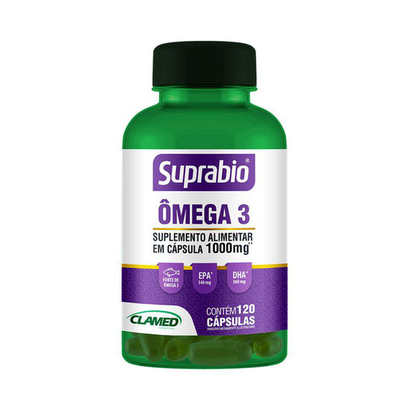 Imagem do produto Suprabio Omega 3 Com 120 Capsulas 1000Mg