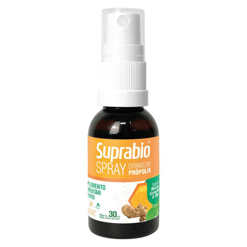 Imagem do produto Suprabio Própolis, Gengibre E Mel Silvestre Sabor Menta Spray 30Ml