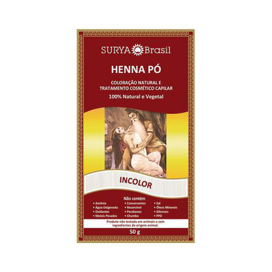 Imagem do produto Suria - Henna Po Incolor 50G