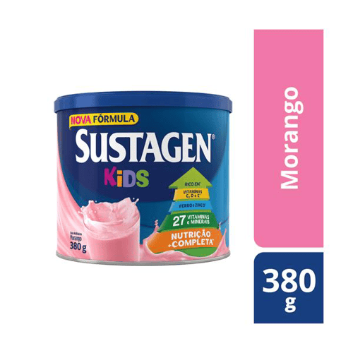 Imagem do produto Sustagen - Kids Morango 380G