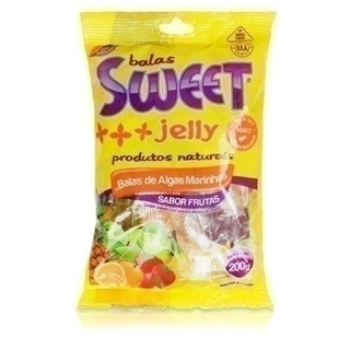 Sweet - Jelly - Balas De Algas, Frutas Mistas - 200G - Sweet Jelly