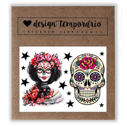 Imagem do produto Tatuagem Temporária Mexicana Design Temporário