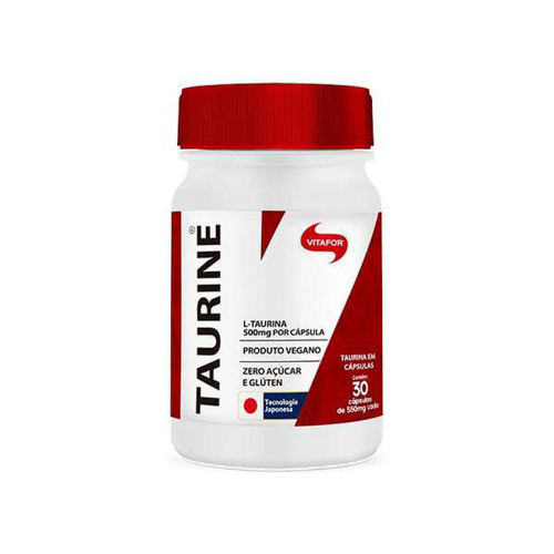 Taurine 30 Cápsulas 550Mg Vitafor