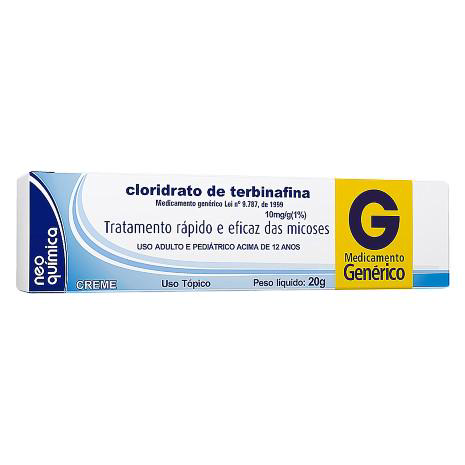 Terbinafina - Creme Com 20 G Brainfarma Genérico