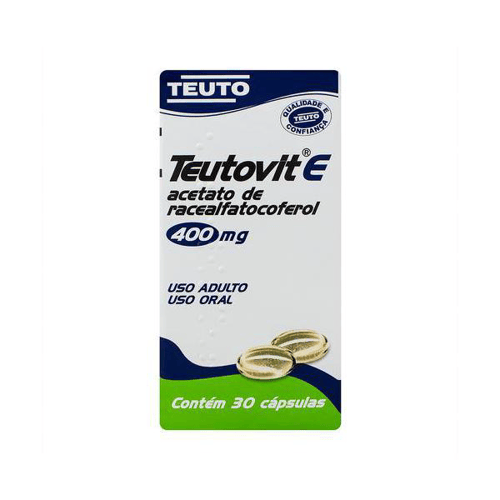 Imagem do produto Teutovit - E 400Mg 30 Cápsulas