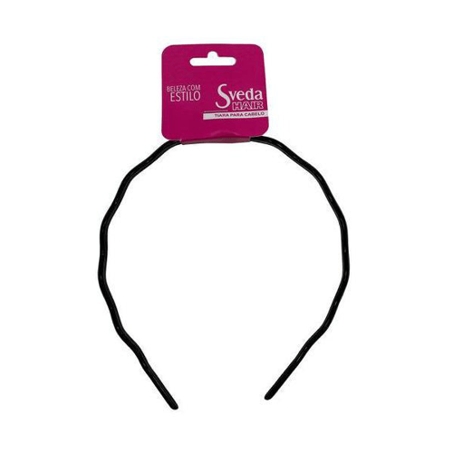 Imagem do produto Tiara De Cabelos Sveda Hair Zig Zag Revestida De Tecido Ref0912s