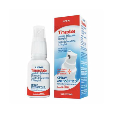 Imagem do produto Timeolate - Spray Antiséptico Com 30 Ml