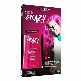 Imagem do produto Tintura Altamoda Creative Crazy Colors Pink Com 120G