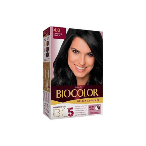 Imagem do produto Tintura - Biocolor Kit Creme 4.0 Castanho Médio