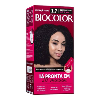 Imagem do produto Tintura Biocolor Preto Intenso 1.7 Mini Kit Panvel Farmácias