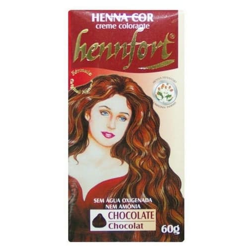 Imagem do produto Tintura - Henna Creme Hennfort Chocolate 60G
