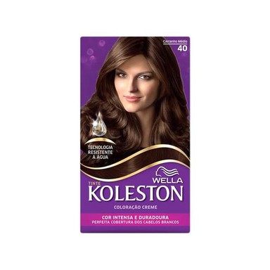 Imagem do produto Tintura - Koleston Kit Creme 40 Castanho Medio