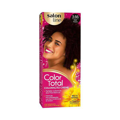 Imagem do produto Tintura Salon Line Color Total 3.66 Acaju Purpura